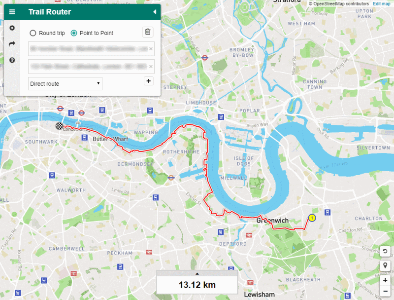 Green routing results